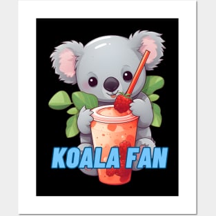 koala fan Posters and Art